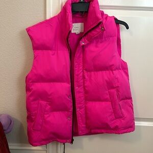 Hot pink Target vest size M